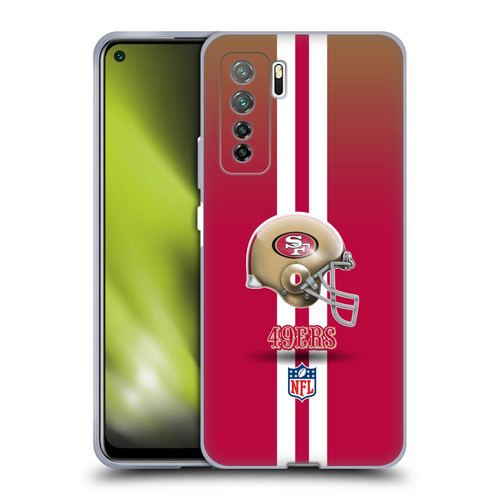 NFL San Francisco 49Ers Logo Helmet Soft Gel Case for Huawei Nova 7 SE/P40 Lite 5G