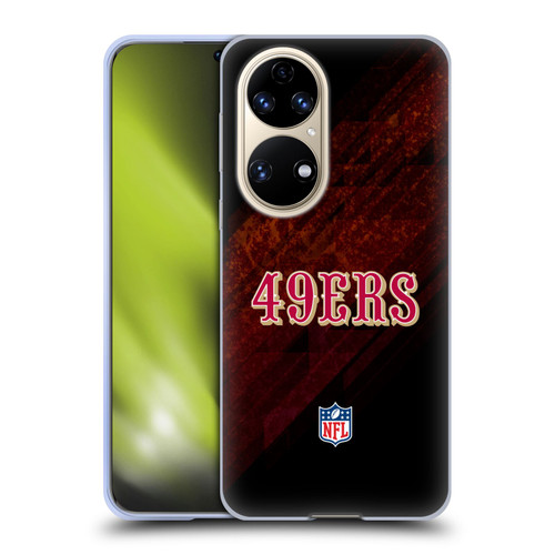 NFL San Francisco 49Ers Logo Blur Soft Gel Case for Huawei P50