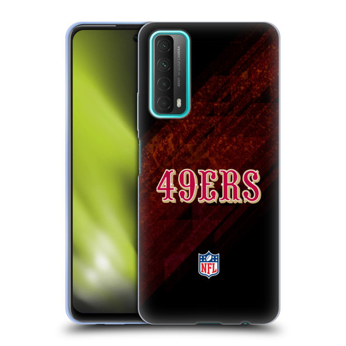 NFL San Francisco 49Ers Logo Blur Soft Gel Case for Huawei P Smart (2021)