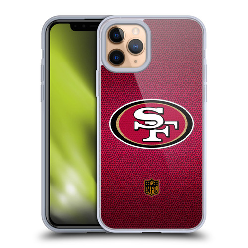 NFL San Francisco 49Ers Logo Football Soft Gel Case for Apple iPhone 11 Pro