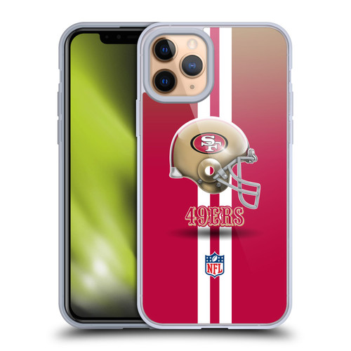 NFL San Francisco 49Ers Logo Helmet Soft Gel Case for Apple iPhone 11 Pro NFL San Francisco 49Ers Logo Helmet Soft Gel Case for Apple iPhone 11 Pro