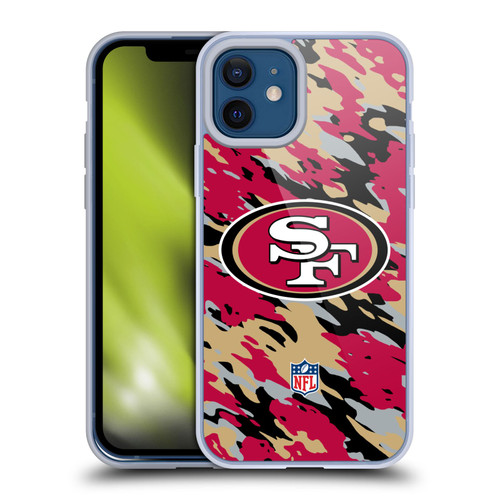 NFL San Francisco 49Ers Logo Camou Soft Gel Case for Apple iPhone 12 / iPhone 12 Pro NFL San Francisco 49Ers Logo Camou Soft Gel Case for Apple iPhone 12 / iPhone 12 Pro