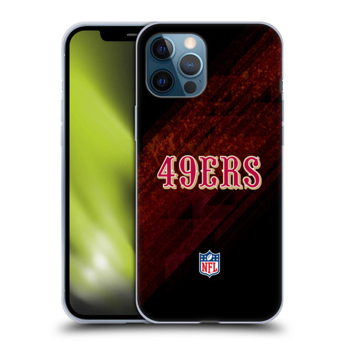 NFL San Francisco 49Ers Logo Blur Soft Gel Case for Apple iPhone 12 Pro Max