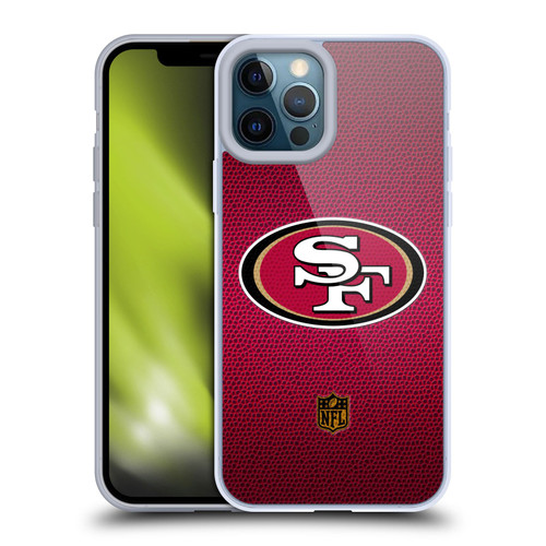 NFL San Francisco 49Ers Logo Football Soft Gel Case for Apple iPhone 12 Pro Max NFL San Francisco 49Ers Logo Football Soft Gel Case for Apple iPhone 12 Pro Max