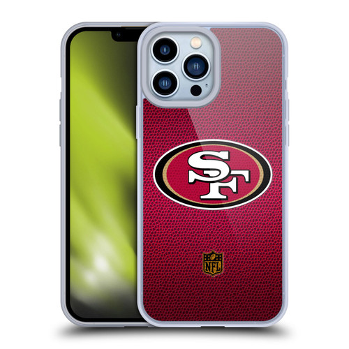 NFL San Francisco 49Ers Logo Football Soft Gel Case for Apple iPhone 13 Pro Max NFL San Francisco 49Ers Logo Football Soft Gel Case for Apple iPhone 13 Pro Max