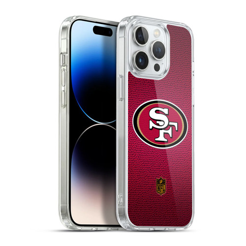 NFL San Francisco 49Ers Logo Football Soft Gel Case for Apple iPhone 13 Pro Max