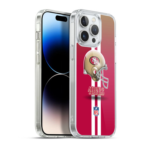 NFL San Francisco 49Ers Logo Helmet Soft Gel Case for Apple iPhone 13 Pro Max