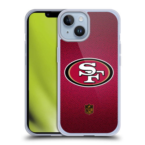 NFL San Francisco 49Ers Logo Football Soft Gel Case for Apple iPhone 14