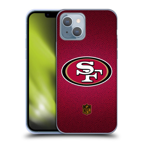NFL San Francisco 49Ers Logo Football Soft Gel Case for Apple iPhone 14