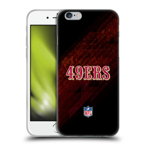 NFL San Francisco 49Ers Logo Blur Soft Gel Case for Apple iPhone 6 / iPhone 6s