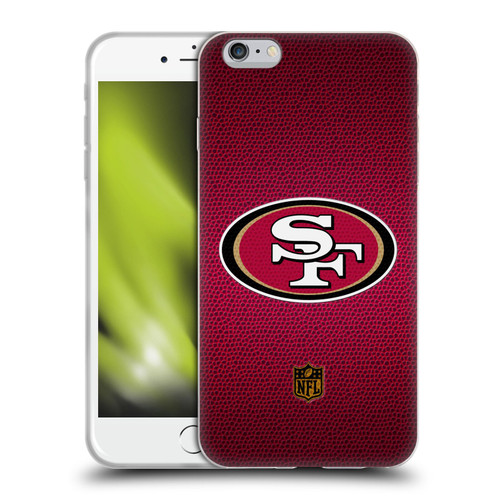 NFL San Francisco 49Ers Logo Football Soft Gel Case for Apple iPhone 6 Plus / iPhone 6s Plus