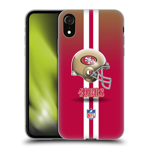 NFL San Francisco 49Ers Logo Helmet Soft Gel Case for Apple iPhone XR NFL San Francisco 49Ers Logo Helmet Soft Gel Case for Apple iPhone XR