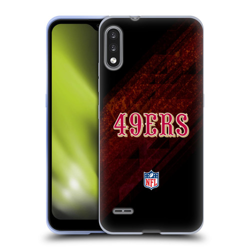 NFL San Francisco 49Ers Logo Blur Soft Gel Case for LG K22