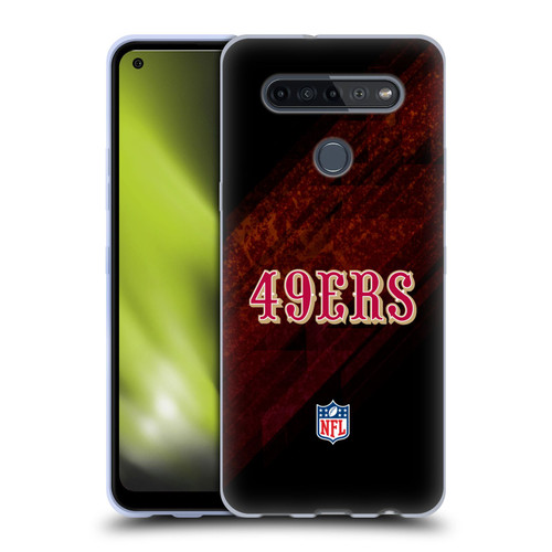 NFL San Francisco 49Ers Logo Blur Soft Gel Case for LG K51S