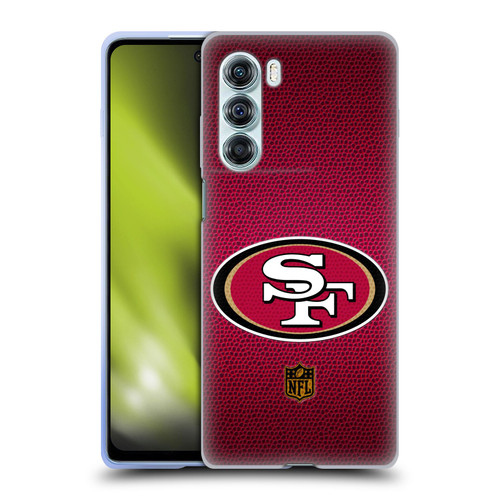 NFL San Francisco 49Ers Logo Football Soft Gel Case for Motorola Edge S30 / Moto G200 5G