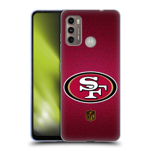 NFL San Francisco 49Ers Logo Football Soft Gel Case for Motorola Moto G60 / Moto G40 Fusion