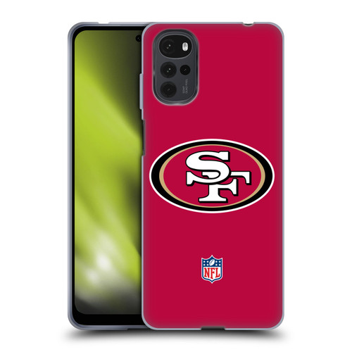 NFL San Francisco 49Ers Logo Plain Soft Gel Case for Motorola Moto G22