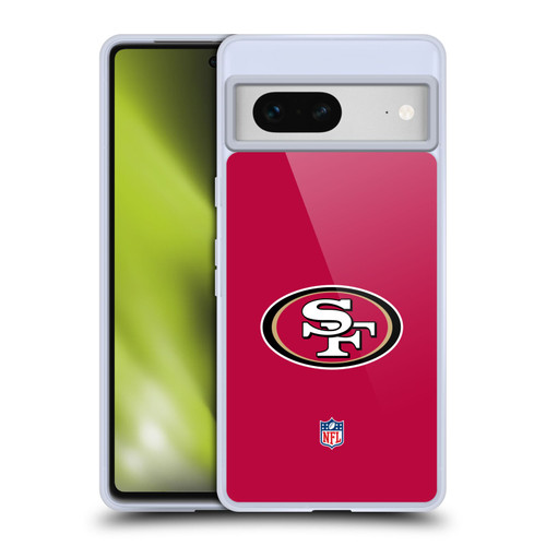 NFL San Francisco 49Ers Logo Plain Soft Gel Case for Google Pixel 7 NFL San Francisco 49Ers Logo Plain Soft Gel Case for Google Pixel 7