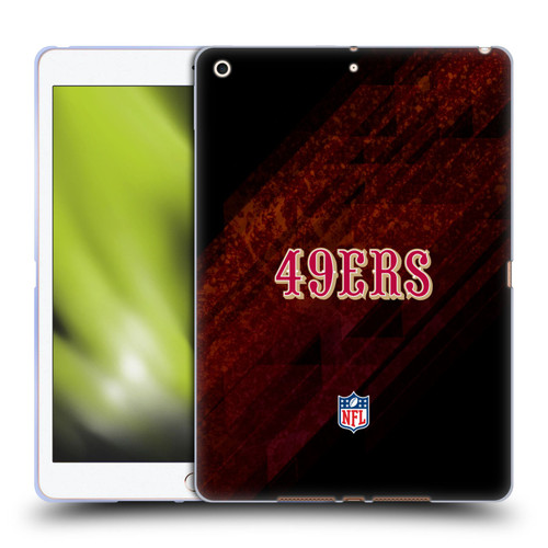 NFL San Francisco 49Ers Logo Blur Soft Gel Case for Apple iPad 10.2 2019/2020/2021