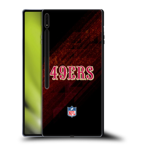 NFL San Francisco 49Ers Logo Blur Soft Gel Case for Samsung Galaxy Tab S8 Ultra