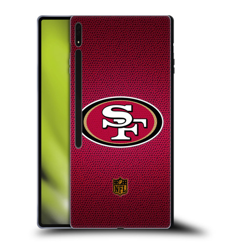NFL San Francisco 49Ers Logo Football Soft Gel Case for Samsung Galaxy Tab S8 Ultra