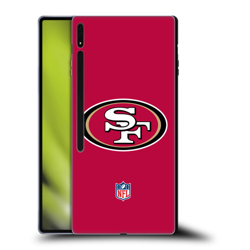 NFL San Francisco 49Ers Logo Plain Soft Gel Case for Samsung Galaxy Tab S8 Ultra