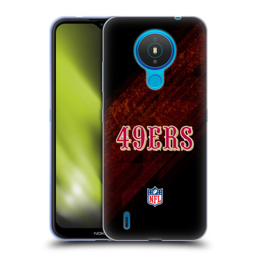 NFL San Francisco 49Ers Logo Blur Soft Gel Case for Nokia 1.4