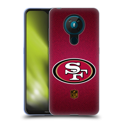 NFL San Francisco 49Ers Logo Football Soft Gel Case for Nokia 5.3