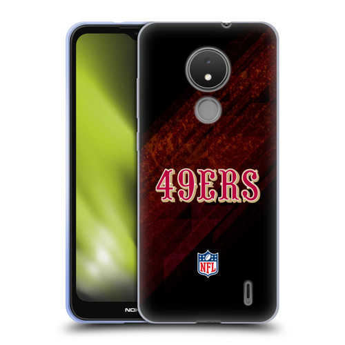 NFL San Francisco 49Ers Logo Blur Soft Gel Case for Nokia C21