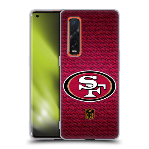 NFL San Francisco 49Ers Logo Football Soft Gel Case for OPPO Find X2 Pro 5G