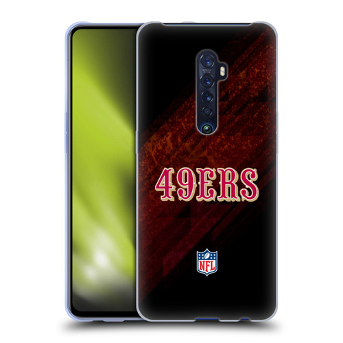 NFL San Francisco 49Ers Logo Blur Soft Gel Case for OPPO Reno 2
