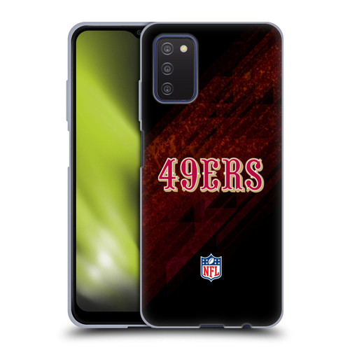 NFL San Francisco 49Ers Logo Blur Soft Gel Case for Samsung Galaxy A03s (2021)