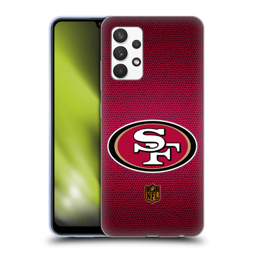 NFL San Francisco 49Ers Logo Football Soft Gel Case for Samsung Galaxy A32 (2021)