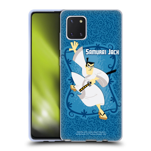 Samurai Jack Graphics Character Art 1 Soft Gel Case for Samsung Galaxy Note10 Lite