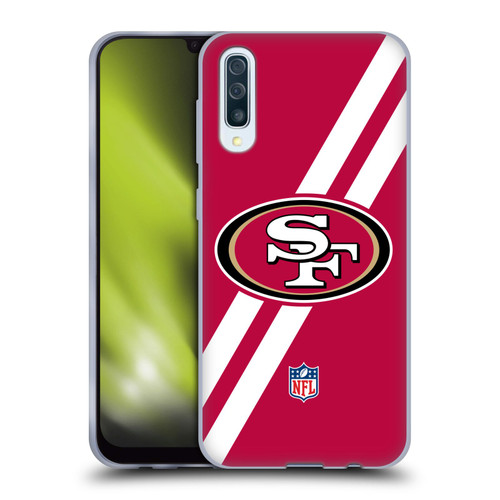 NFL San Francisco 49Ers Logo Stripes Soft Gel Case for Samsung Galaxy A50/A30s (2019)