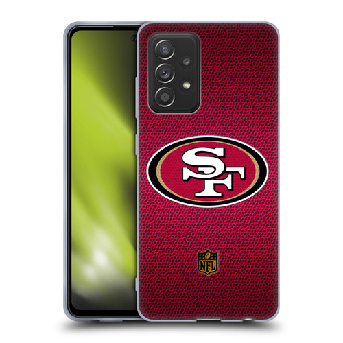 NFL San Francisco 49Ers Logo Football Soft Gel Case for Samsung Galaxy A52 / A52s / 5G (2021)
