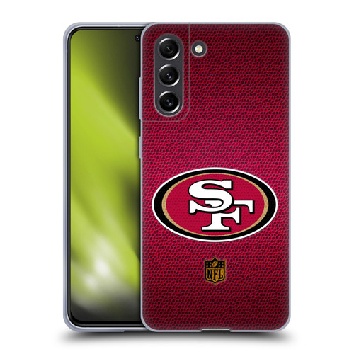 NFL San Francisco 49Ers Logo Football Soft Gel Case for Samsung Galaxy S21 FE 5G
