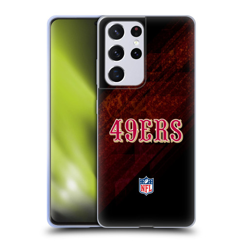 NFL San Francisco 49Ers Logo Blur Soft Gel Case for Samsung Galaxy S21 Ultra 5G