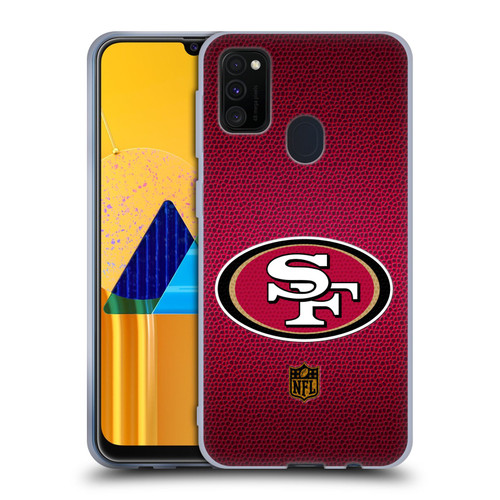 NFL San Francisco 49Ers Logo Football Soft Gel Case for Samsung Galaxy M30s (2019)/M21 (2020)