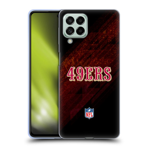 NFL San Francisco 49Ers Logo Blur Soft Gel Case for Samsung Galaxy M53 (2022)