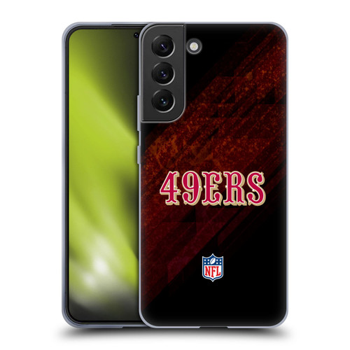 NFL San Francisco 49Ers Logo Blur Soft Gel Case for Samsung Galaxy S22+ 5G