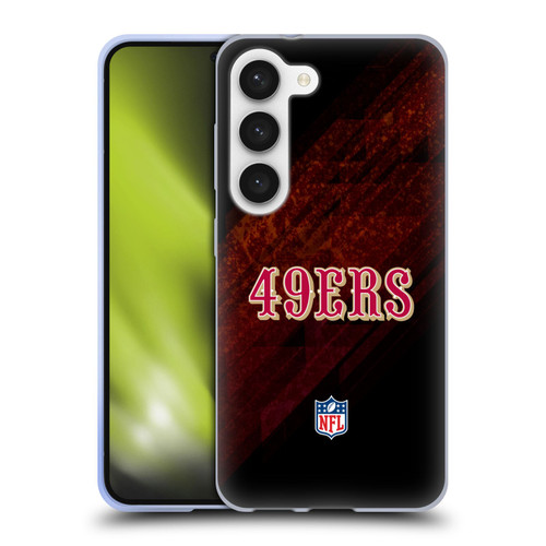 NFL San Francisco 49Ers Logo Blur Soft Gel Case for Samsung Galaxy S23 5G