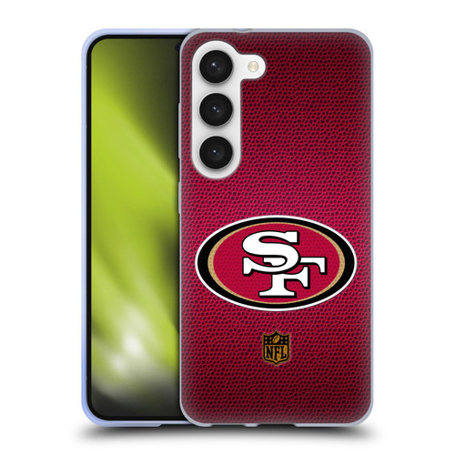 NFL San Francisco 49Ers Logo Football Soft Gel Case for Samsung Galaxy S23 5G