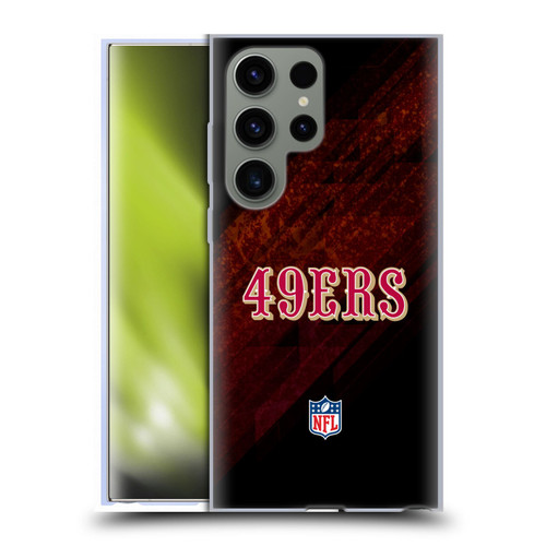 NFL San Francisco 49Ers Logo Blur Soft Gel Case for Samsung Galaxy S23 Ultra 5G