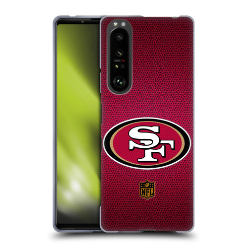 NFL San Francisco 49Ers Logo Football Soft Gel Case for Sony Xperia 1 III
