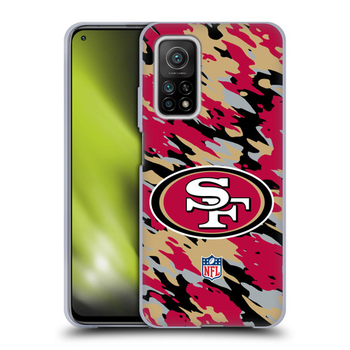 NFL San Francisco 49Ers Logo Camou Soft Gel Case for Xiaomi Mi 10T 5G