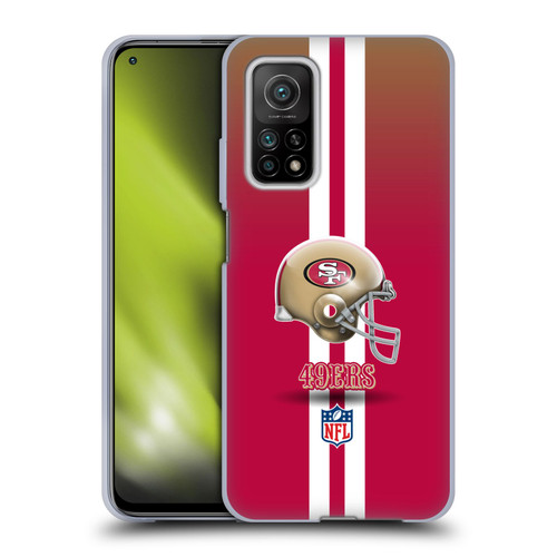NFL San Francisco 49Ers Logo Helmet Soft Gel Case for Xiaomi Mi 10T 5G