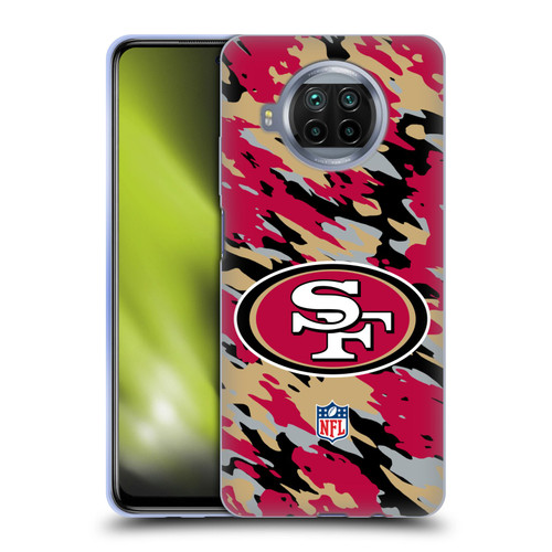 NFL San Francisco 49Ers Logo Camou Soft Gel Case for Xiaomi Mi 10T Lite 5G