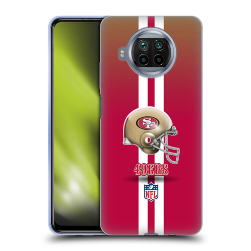 NFL San Francisco 49Ers Logo Helmet Soft Gel Case for Xiaomi Mi 10T Lite 5G