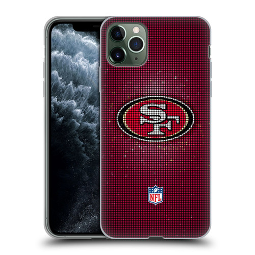 NFL San Francisco 49ers Artwork LED Soft Gel Case for Apple iPhone 11 Pro Max